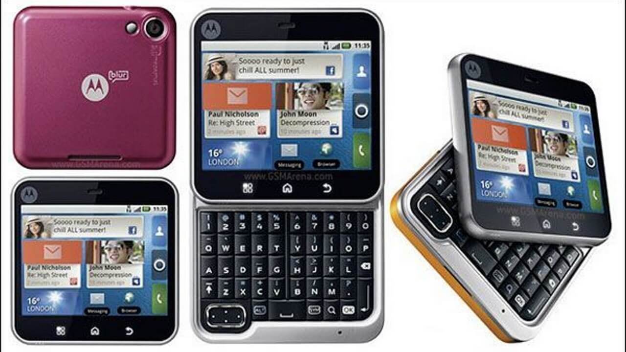 「Motorola Flipout」新情報！