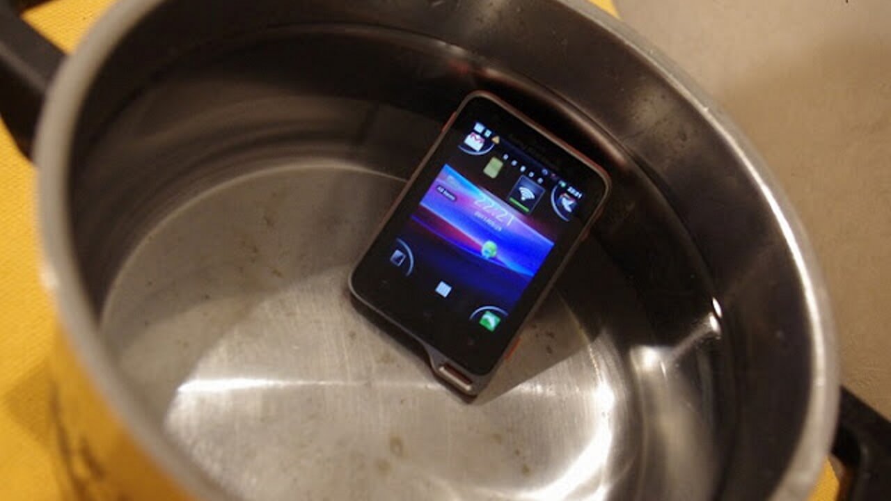 ぎゃ～！ついに水没させてしまった～！！！