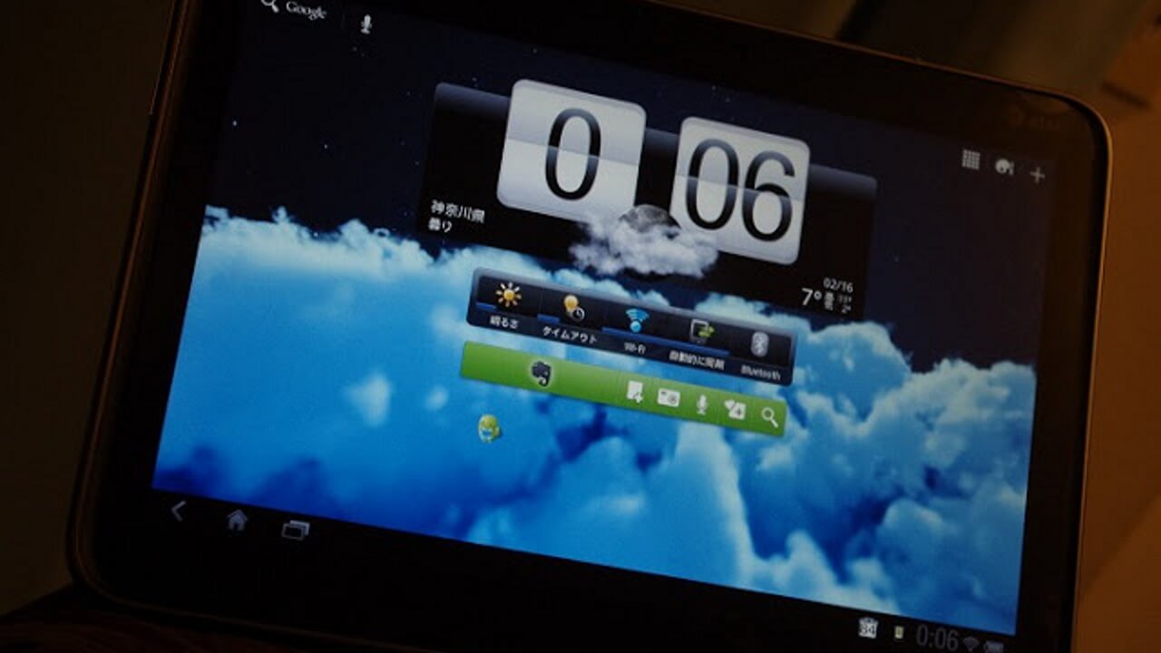 「HTC Jetstream」でHTC Scribe