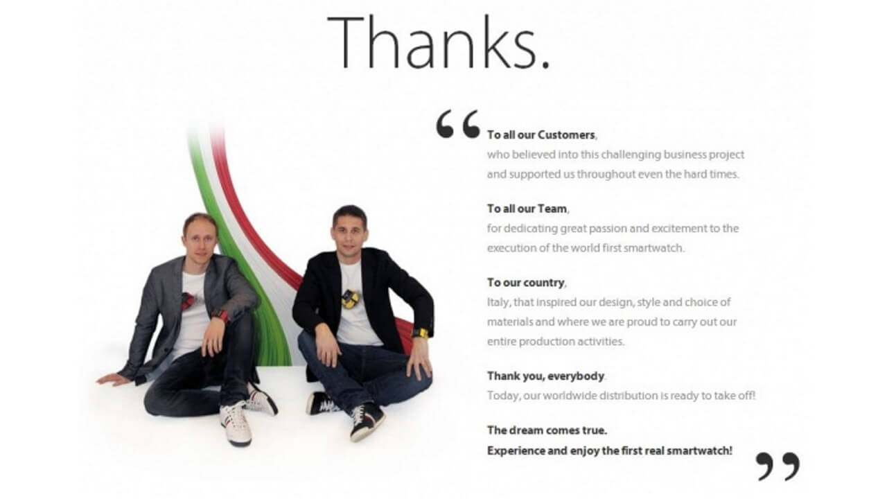 「i’m Watch」本日より一般販売分の出荷開始