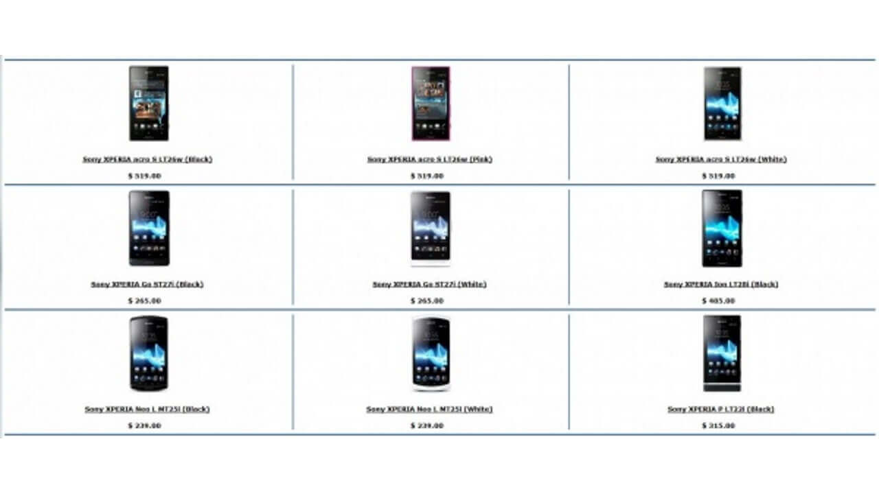 「Xperia Go（ST27i）」はやはりイエローが人気