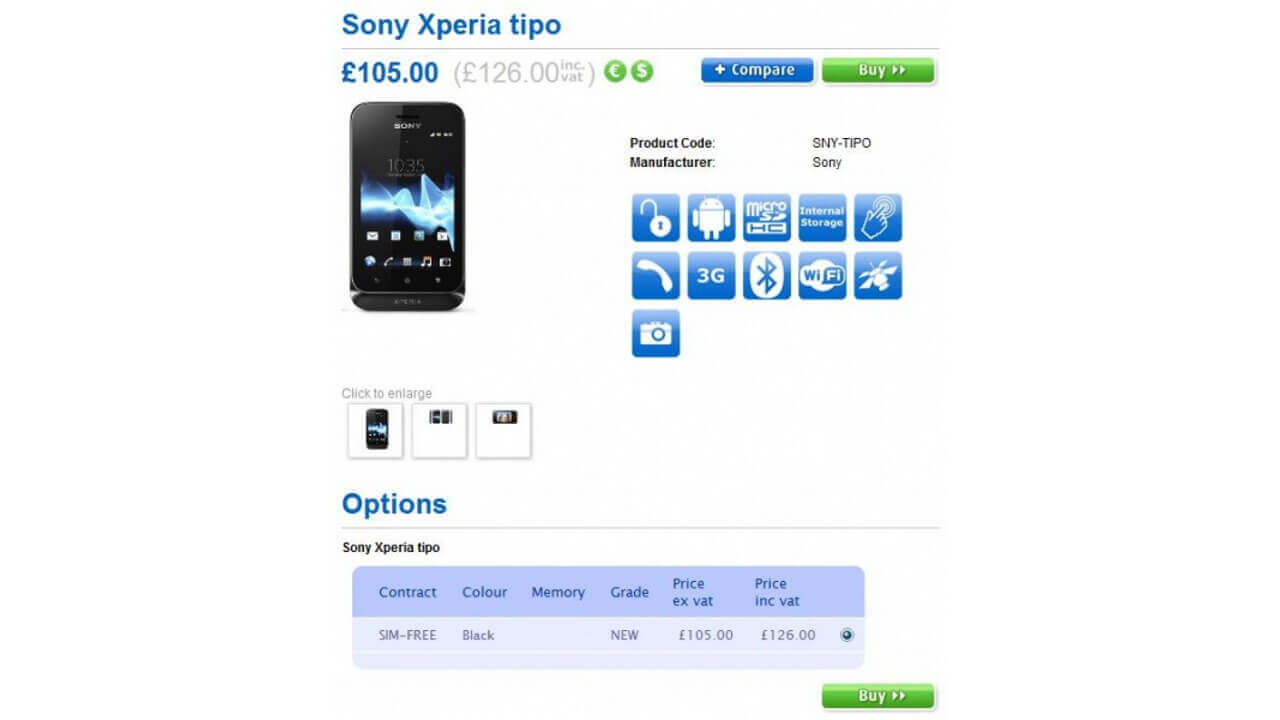 Xperia Tipo