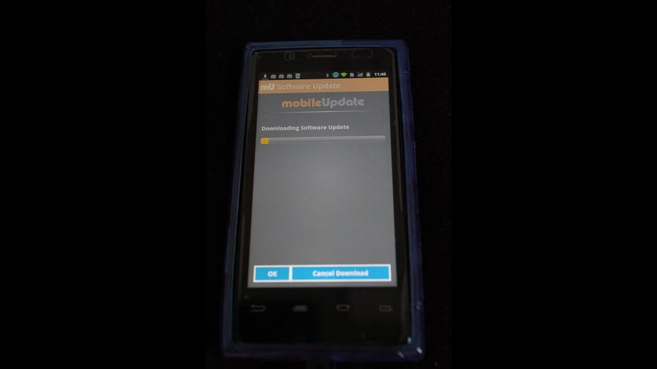 San Diego form OrangeにAndroid 4.0.4（ICS）が配信