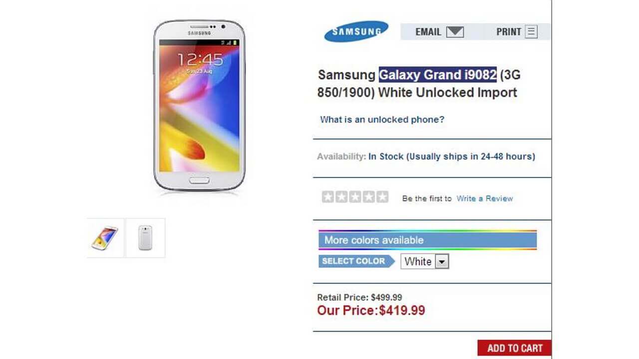 Galaxy Grand Duos