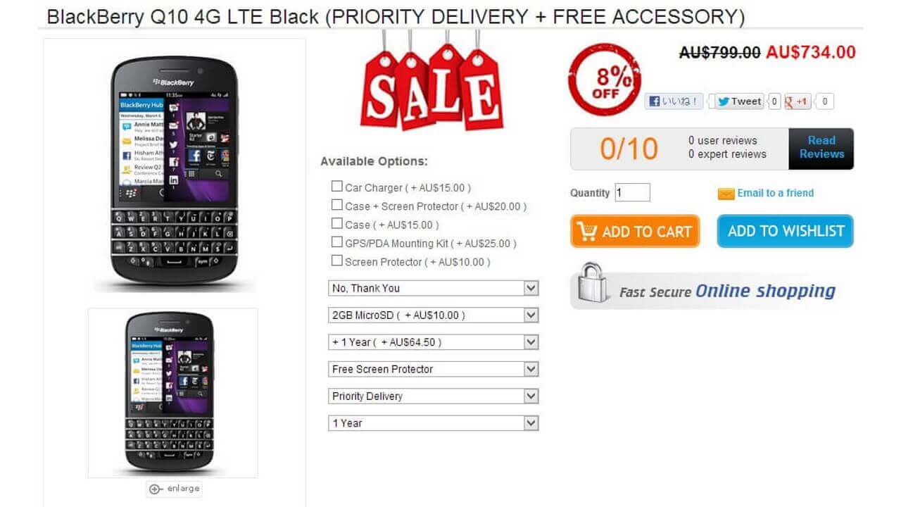 BlackBerry Q10