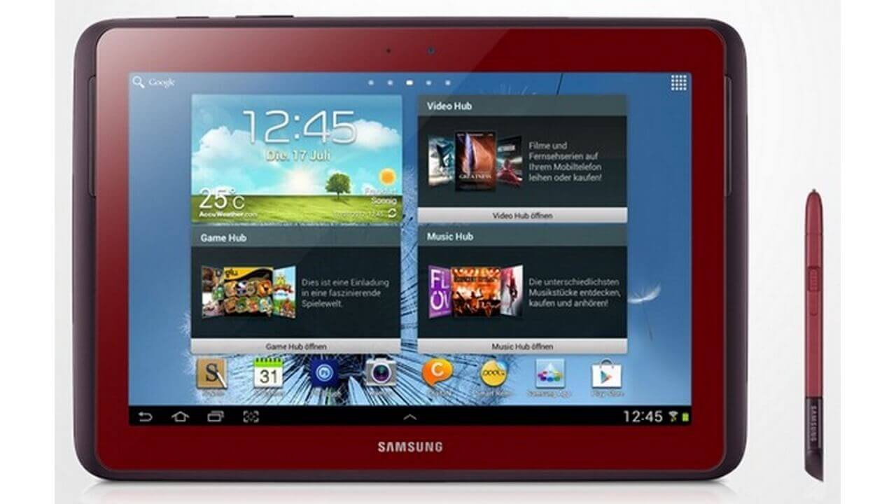 Galaxy Note 10.1 N8000のREDもあった