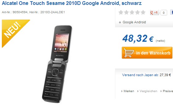 Alcatel One Touch Salsa 2010D Alcatel One Touch Salsa 2010D