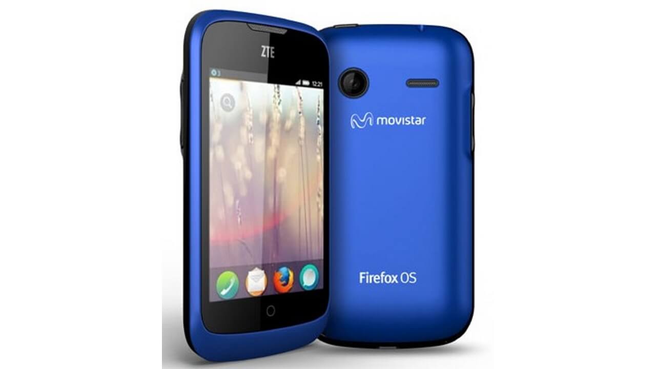 スペインで発売されたFireFox OS搭載ZTE OPEN