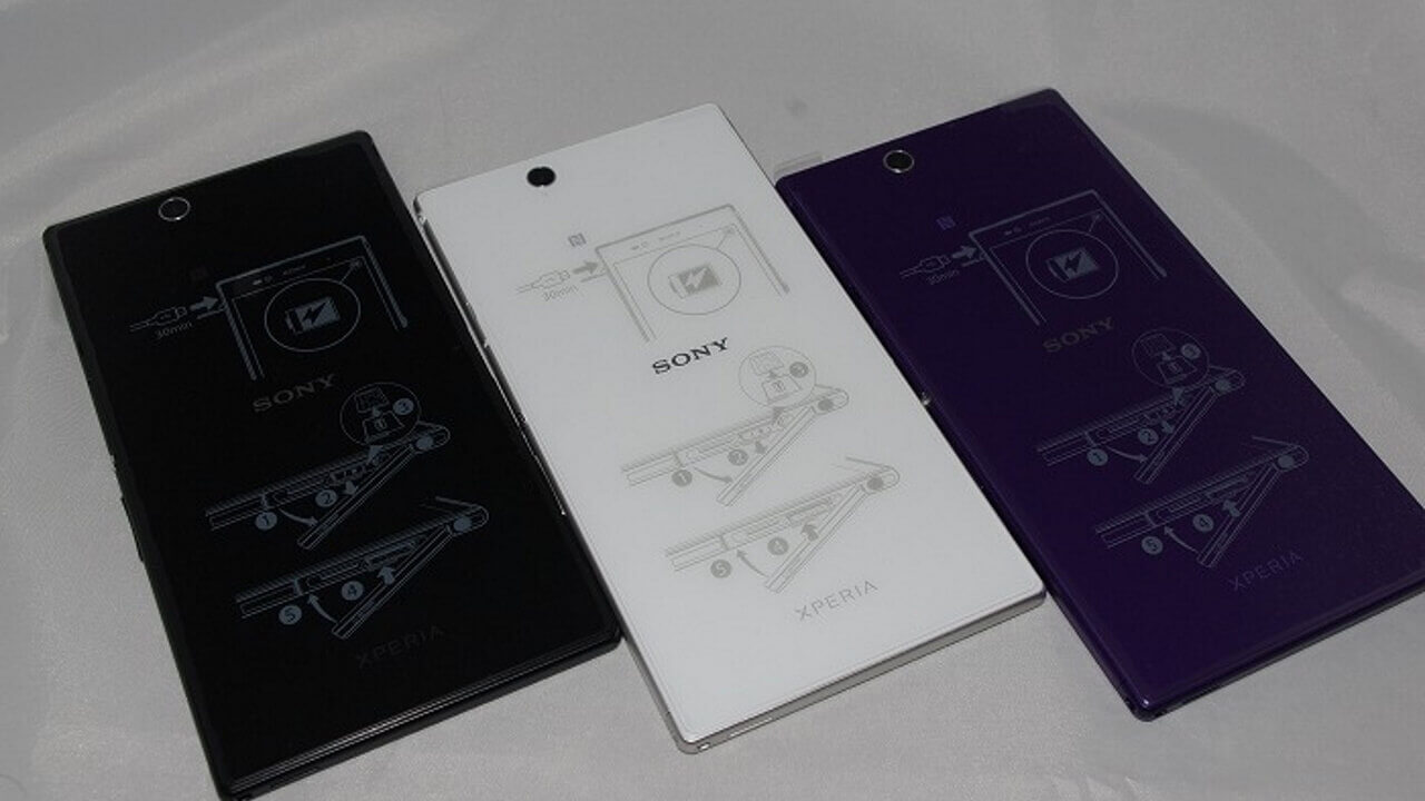 人気過ぎて在庫切れ続出のXperia Z Ultra C6833が3色届きました