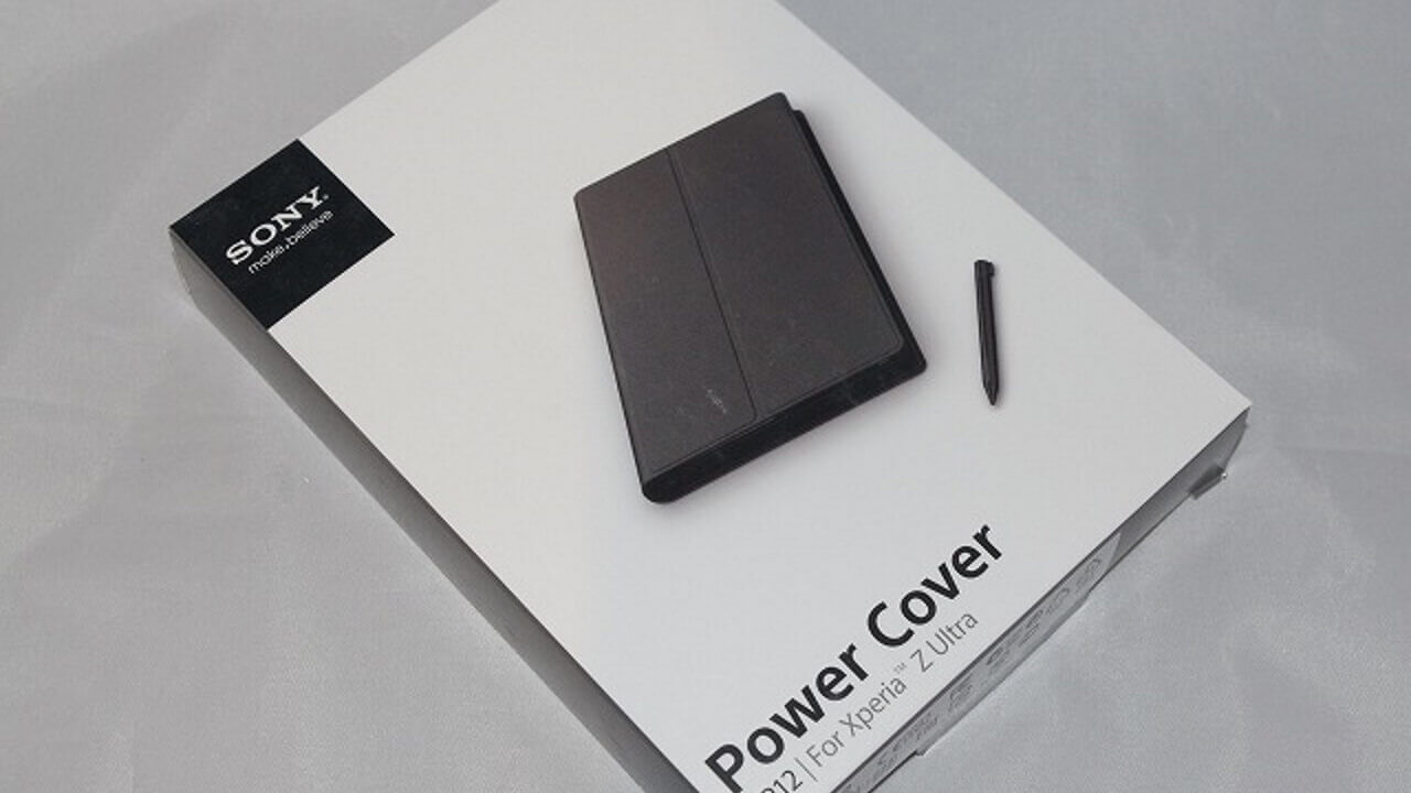 Xperia Z Ultra用カバー「CP12 Power Cover」が届きましたが端末は持ってません