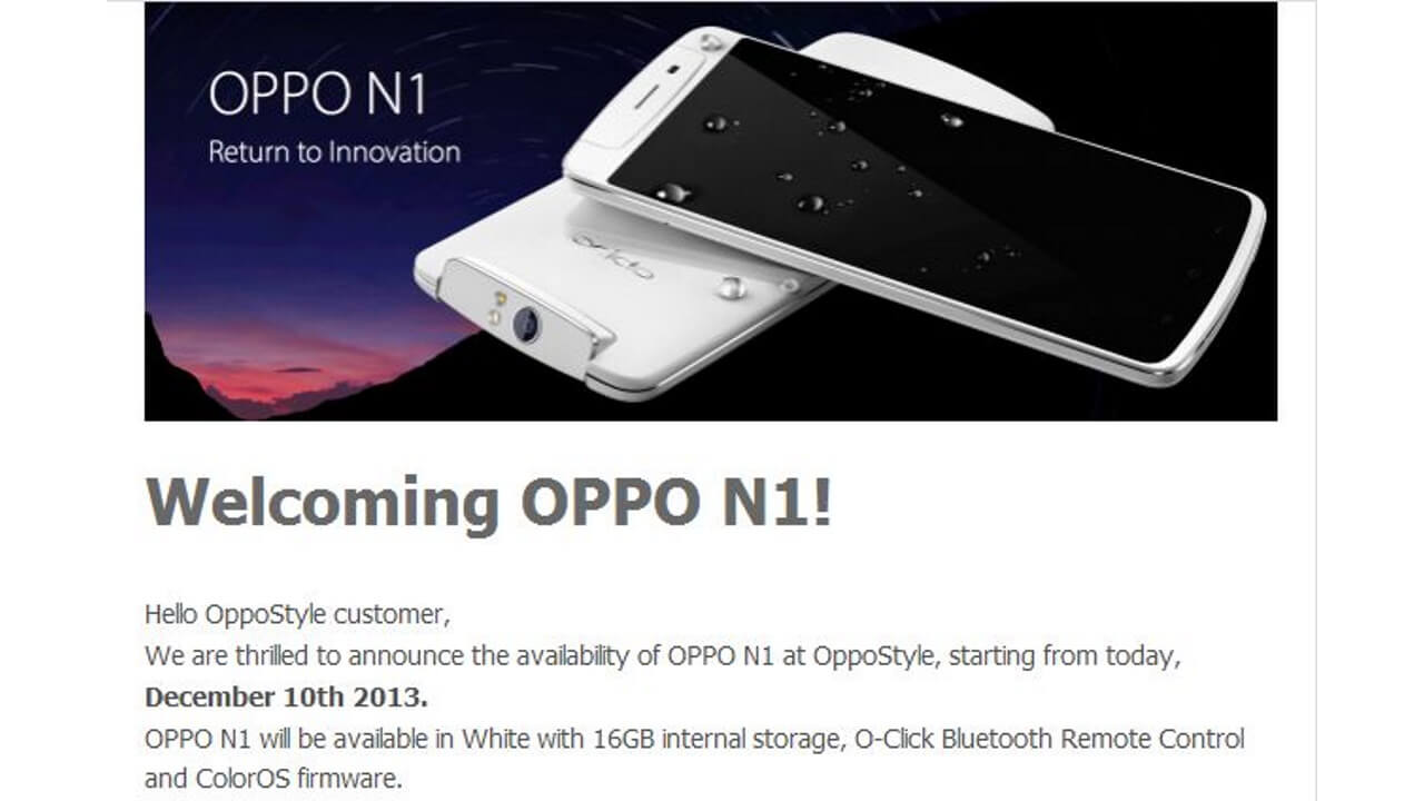 OPPO N1