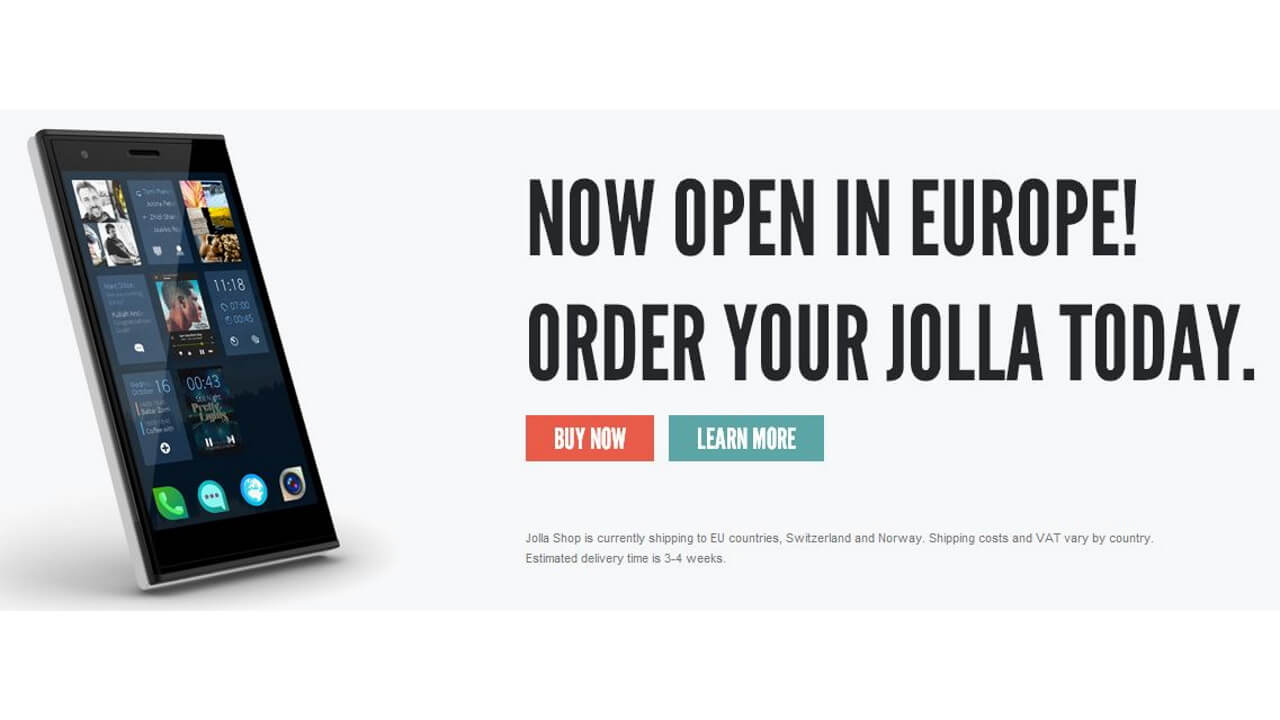 Sailfish OS搭載Jollaが注文できるようになってた