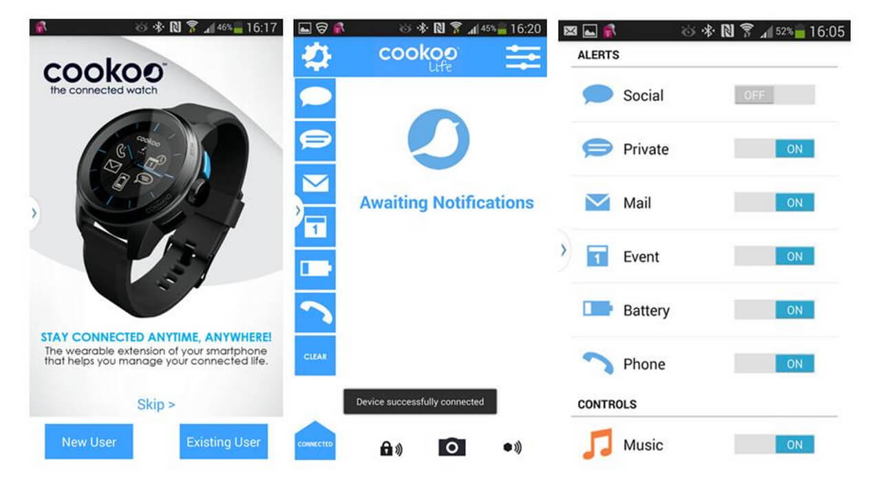 やっとCOOKOOがGalaxy S4シリーズ以外にも対応