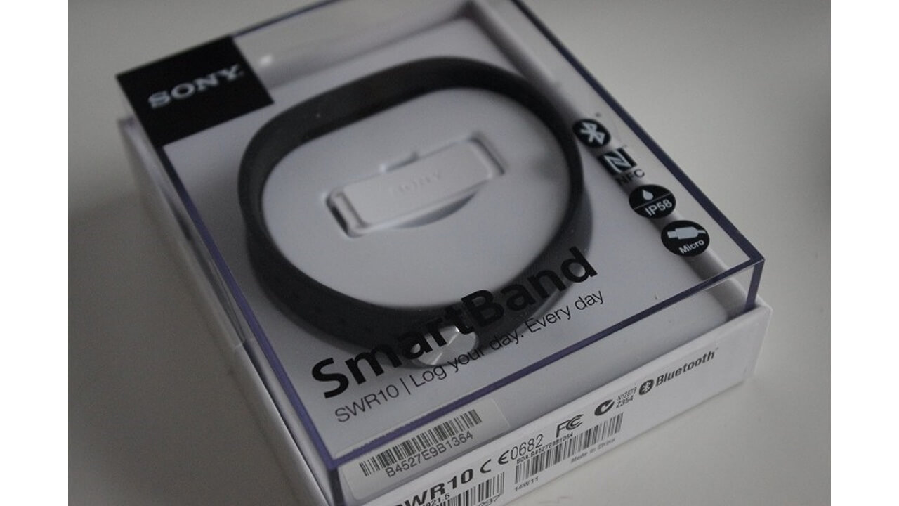 Sony SmartBand SWR10が届いたのに、