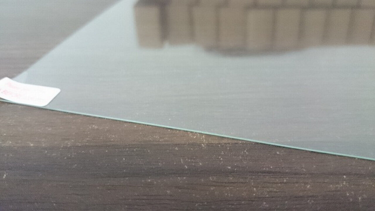 Xperia Z2 Tablet用耐衝撃ガラスフィルムをXperia Tablet Zで試した画像