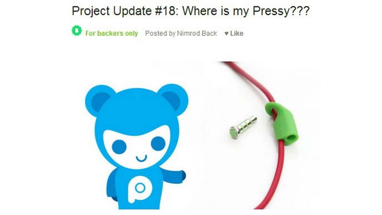 「Pressy」の新情報