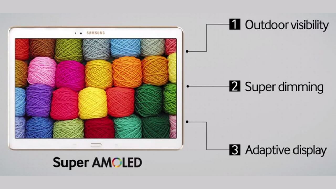 Samsung、更にGalaxy Tab SのSuper AMOLEDディスプレイの魅力がよくわかる内容の動画を公開