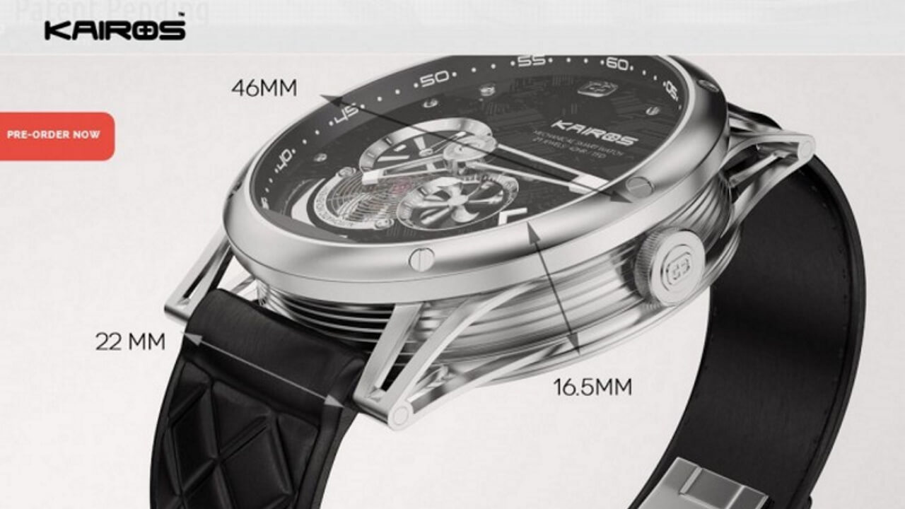 Android Wear搭載Kairoswatchesの予約割引が継続中