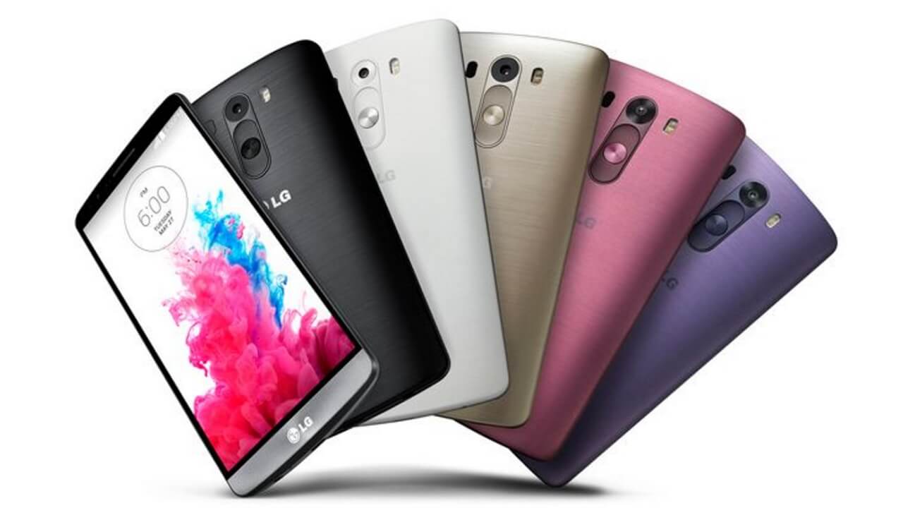 LG G3のMoon VIOLET/Burgundy REDは8月に発売