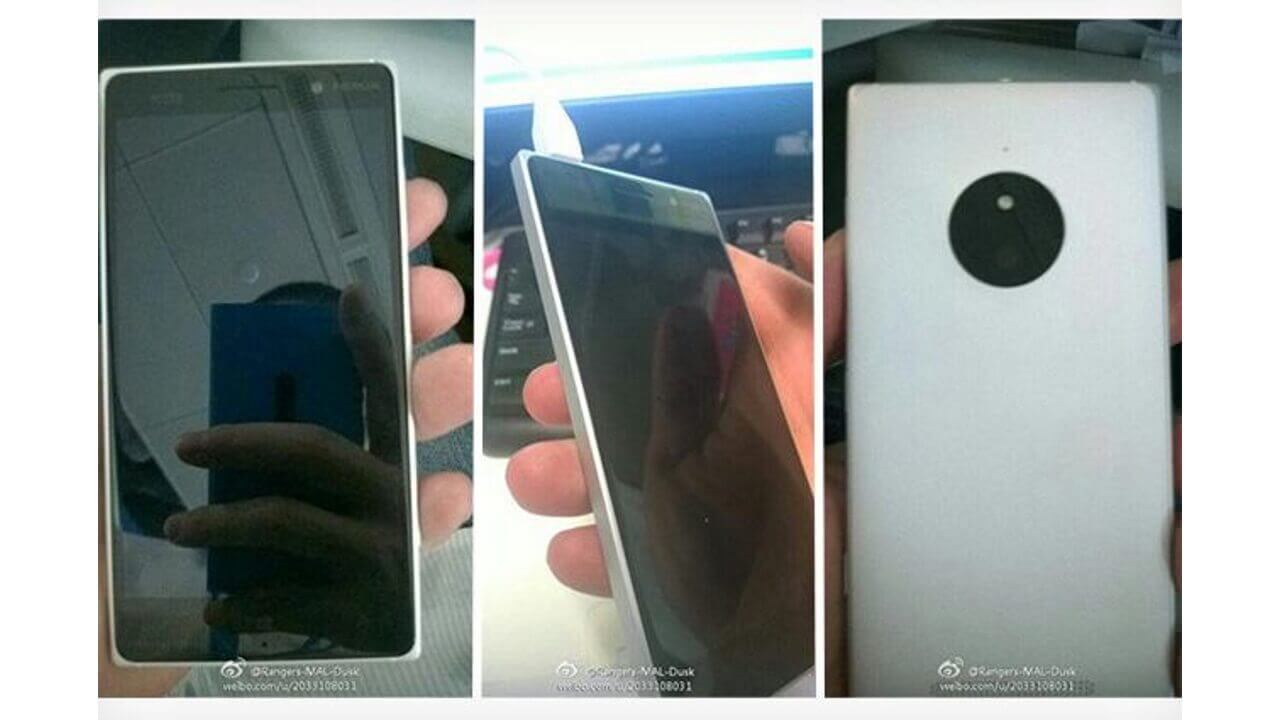 先日リークされたLumia 830画像を元にした非公式コンセプト画像