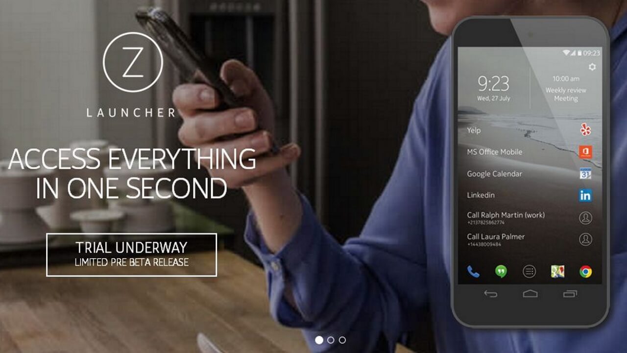 Nokia Z Launcherがアップデート