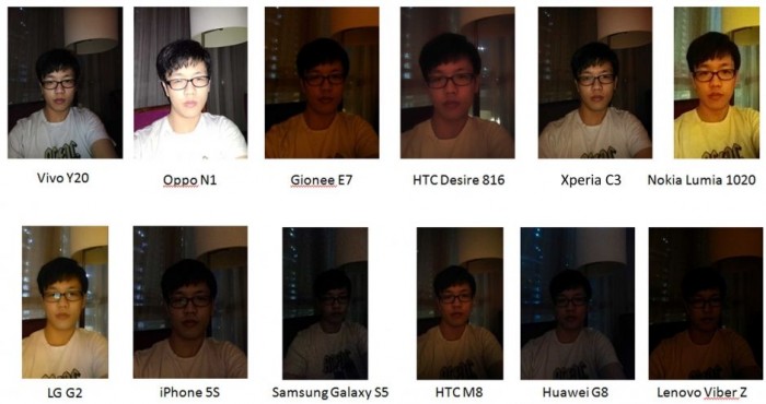 屋内で一人による撮影(ライト光弱め)