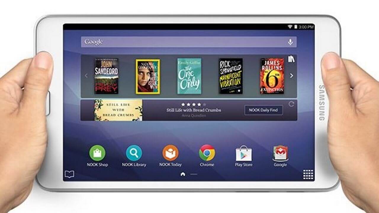 Galaxy Tab 4 NOOKを正式発表