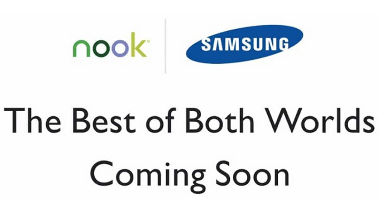 8月20日発表予定のGalaxy Tab 4 NOOKの予告動画が公開