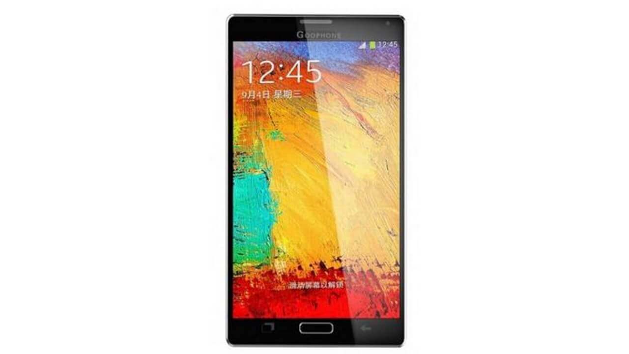 Galaxy Note 4クローン「Goophone N4」登場
