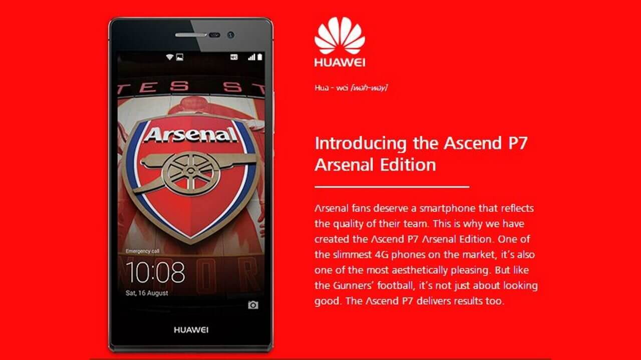 Huawei Ascend P7 Arsenal Edition