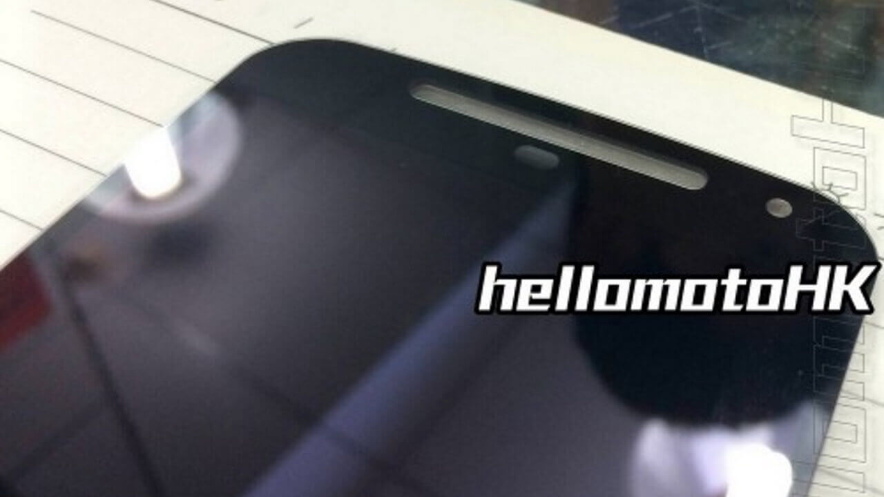 Moto X+1のフロントパネル画像がリーク