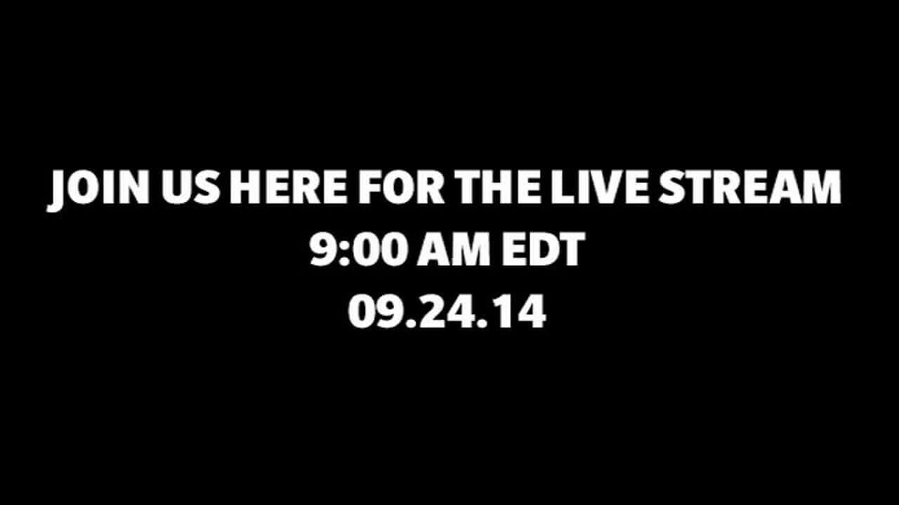本日行われるBlackBerryプレスイベントのライブストリームチャンネル