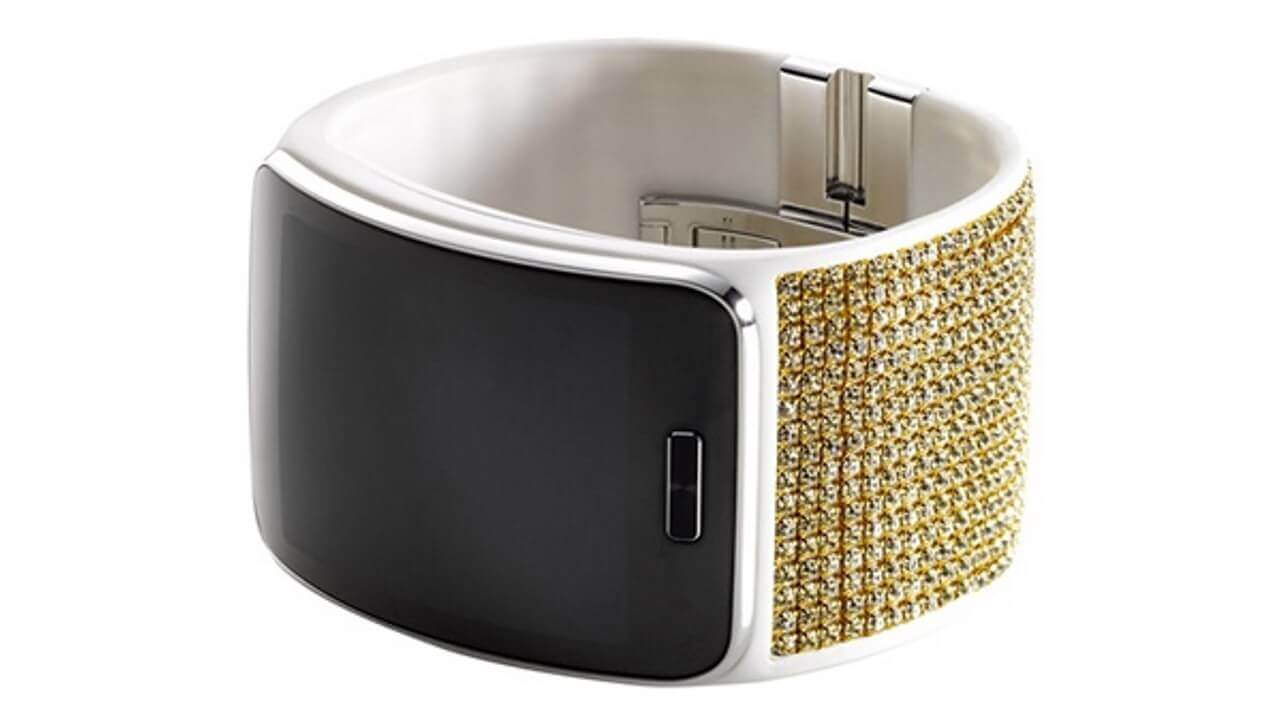 Samsun Gear Sのラグジュアリーライン「Swarovski Gear S」を発表