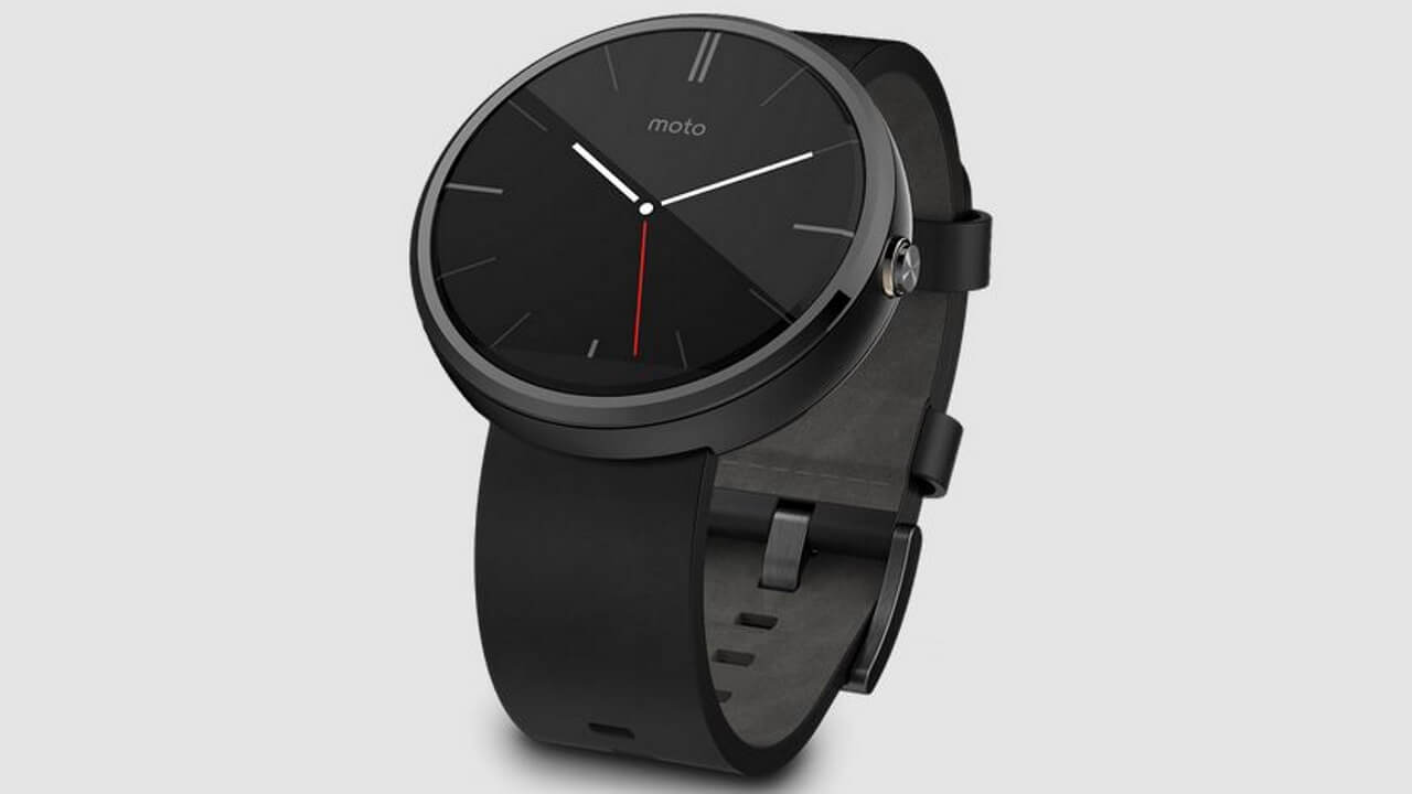 また一瞬Moto 360ブラックレザーの在庫が復活、9月22日までに出荷