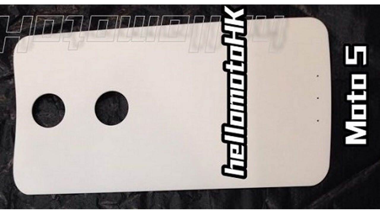 Moto Sのものとされるリアパネル画像