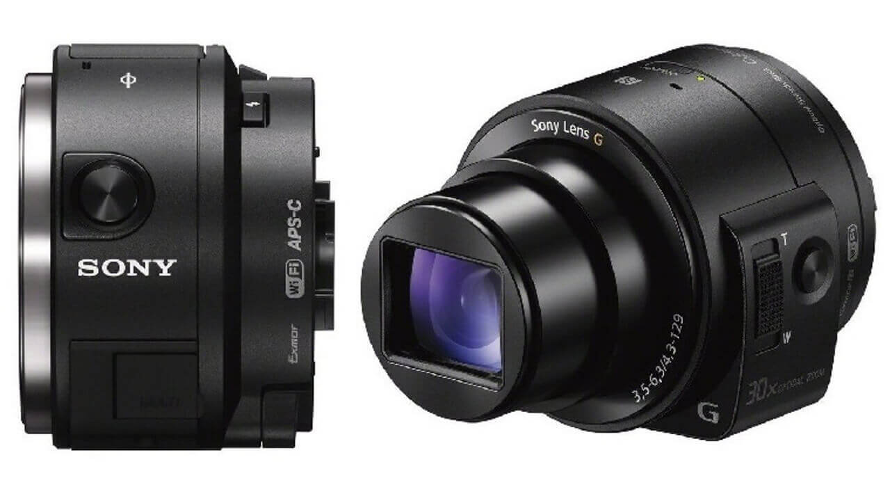 Sony、レンズスタイルカメラQX1/QX30の国内販売を発表