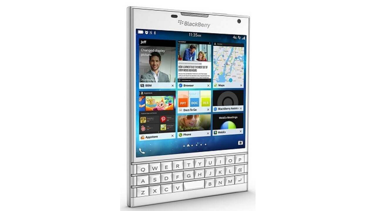 1ShopMobileが「BlackBerry Passport」WHITE発売