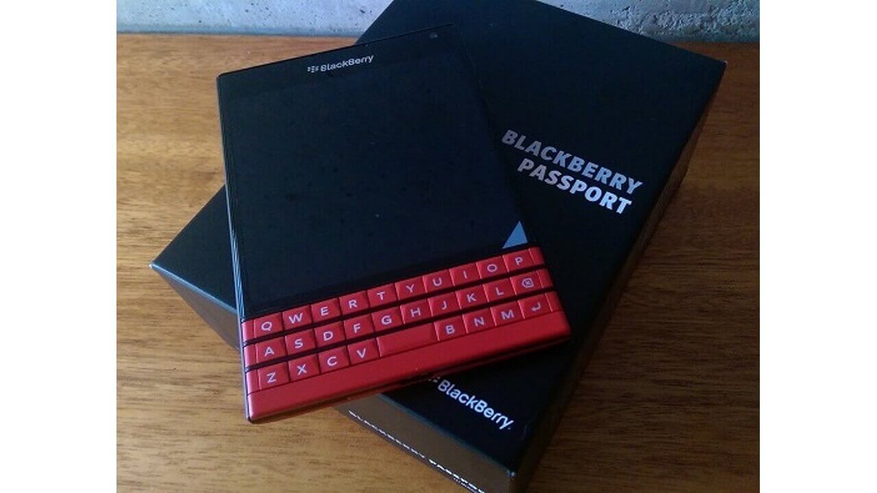 「BlackBerry Passport」画面チラつき問題修正版OS 10.3.1.2480ファイル流出