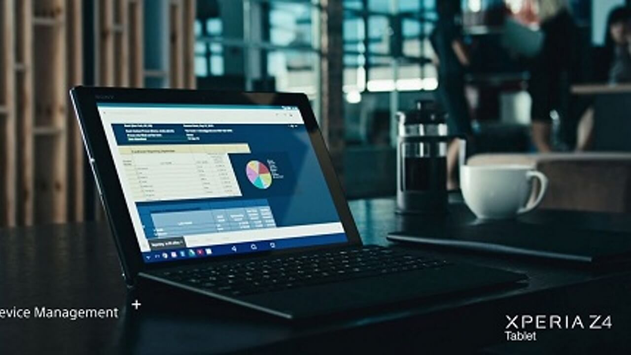 Sony Mobile、「Xperia Z4 Tablet」ビジネス対応アピール公式動画公開