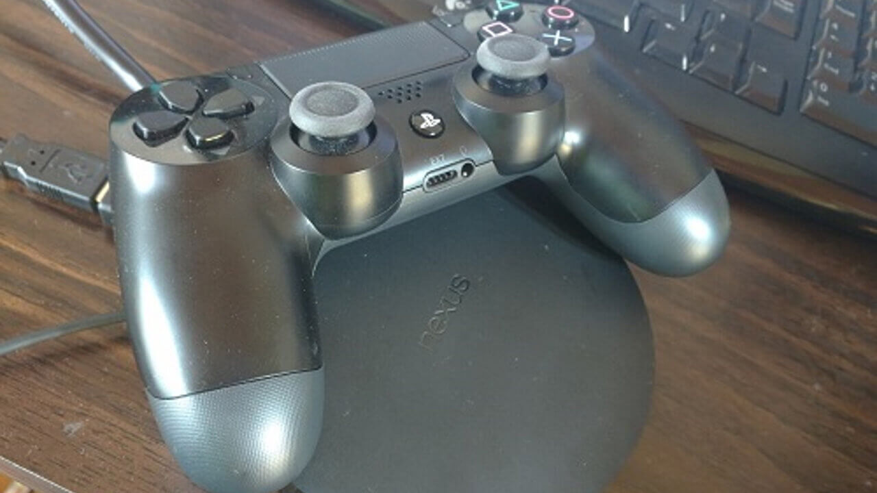 「Nexus Player」は有線LAN接続＆「DUALSHOCK 4」操作対応