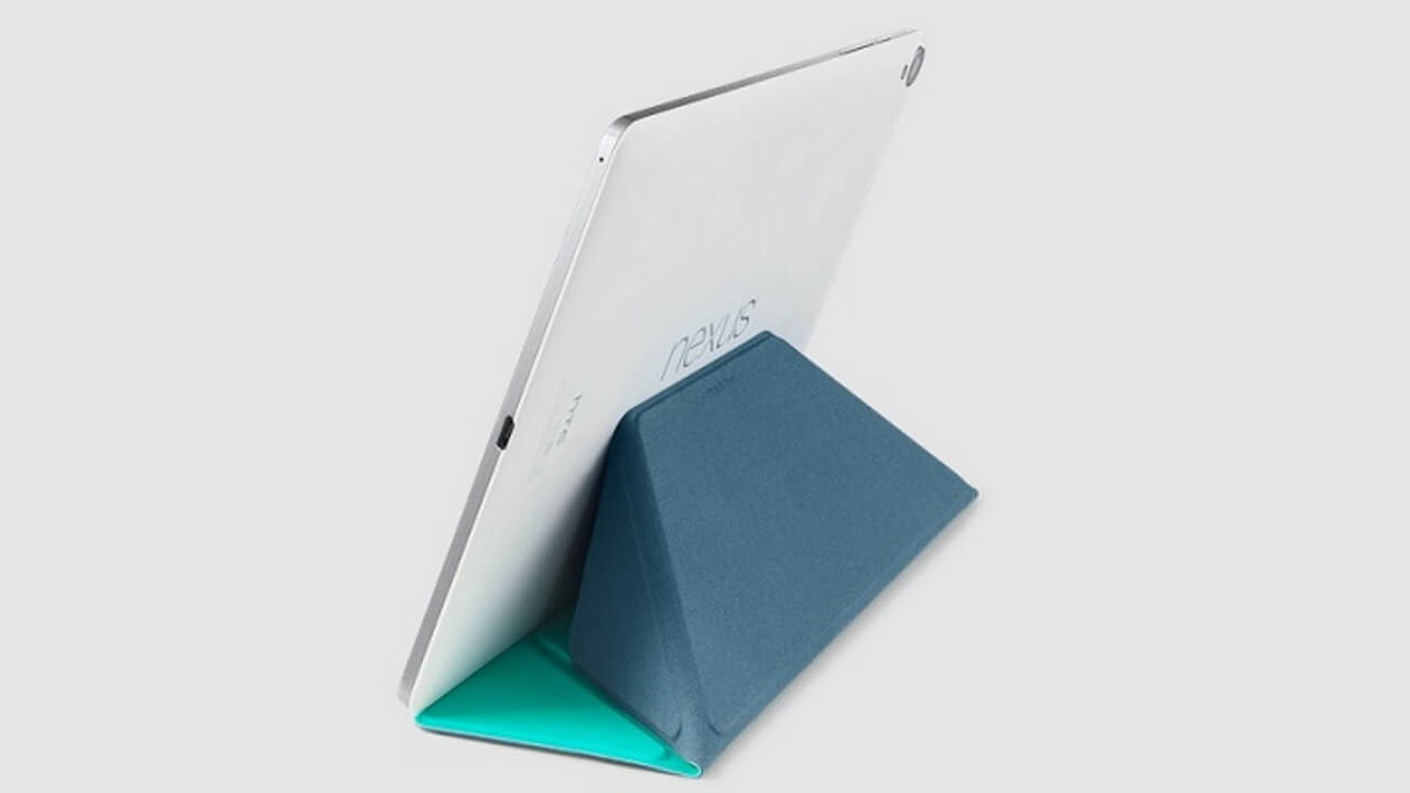 「Nexus 9 専用カバー」追加カラーはレザータイプであることを確認