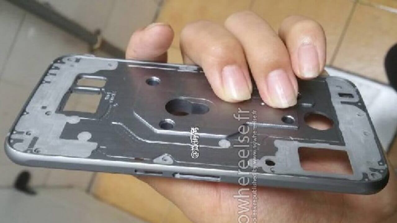 「Galaxy S6」の金属フレームとされる画像が多数流出