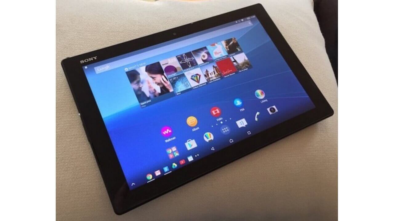 キャップレスUSBコネクタ採用「Xperia M4 Aqua」とツールバー搭載「Xperia Z4 Tablet」とされる実機画像