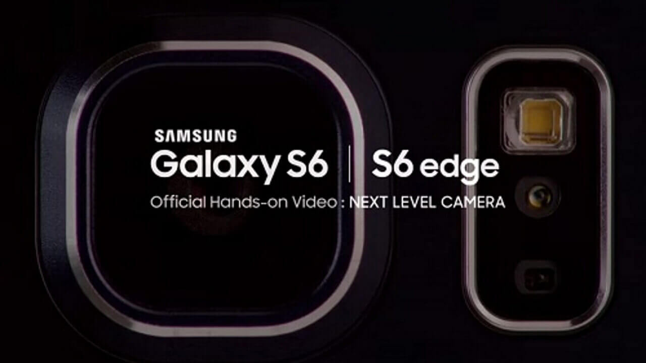 「Galaxy S6/S6 Edge」カメラ機能紹介動画公開
