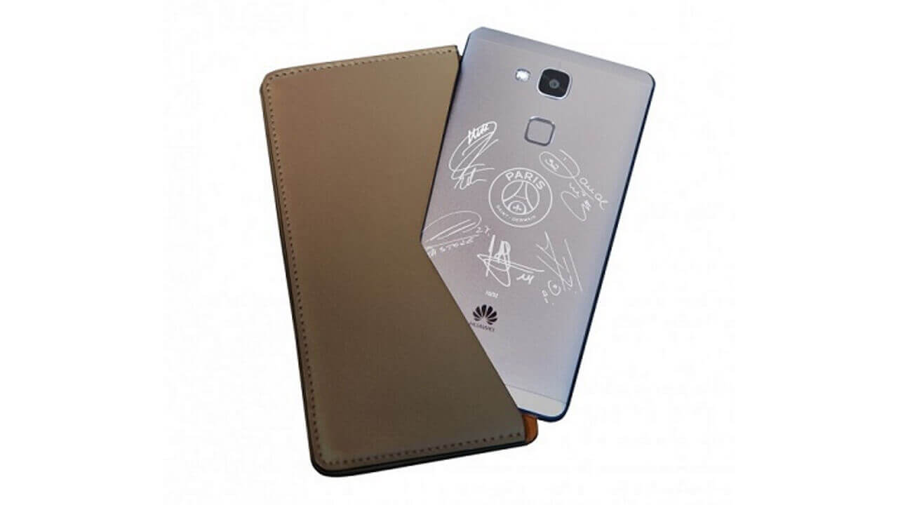 「Huawei Ascend Mate7」パリサンジェルマンFC限定モデルがebayに出品