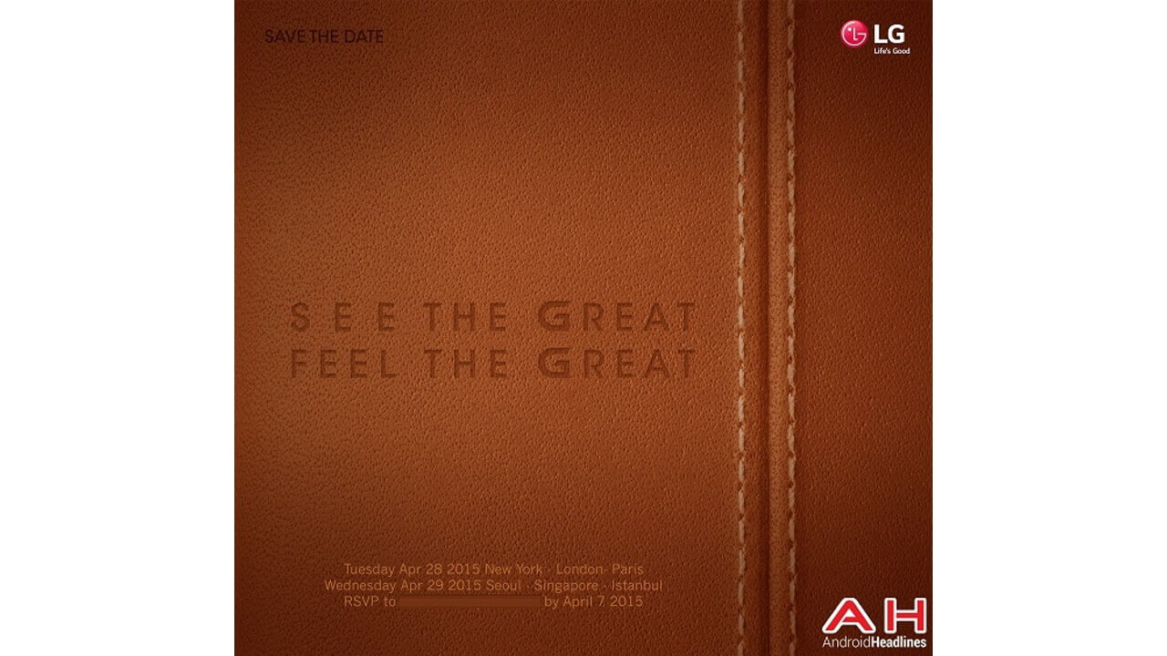 LG、4月28日にGREATな発表を予告