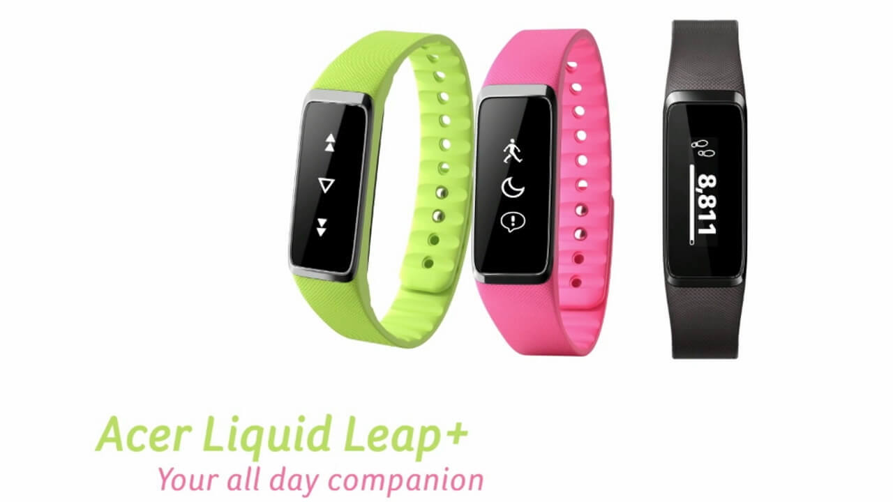 Acer、マルチOS対応ウェアラブル「Liquid Leap+」発表【MWC 2015】