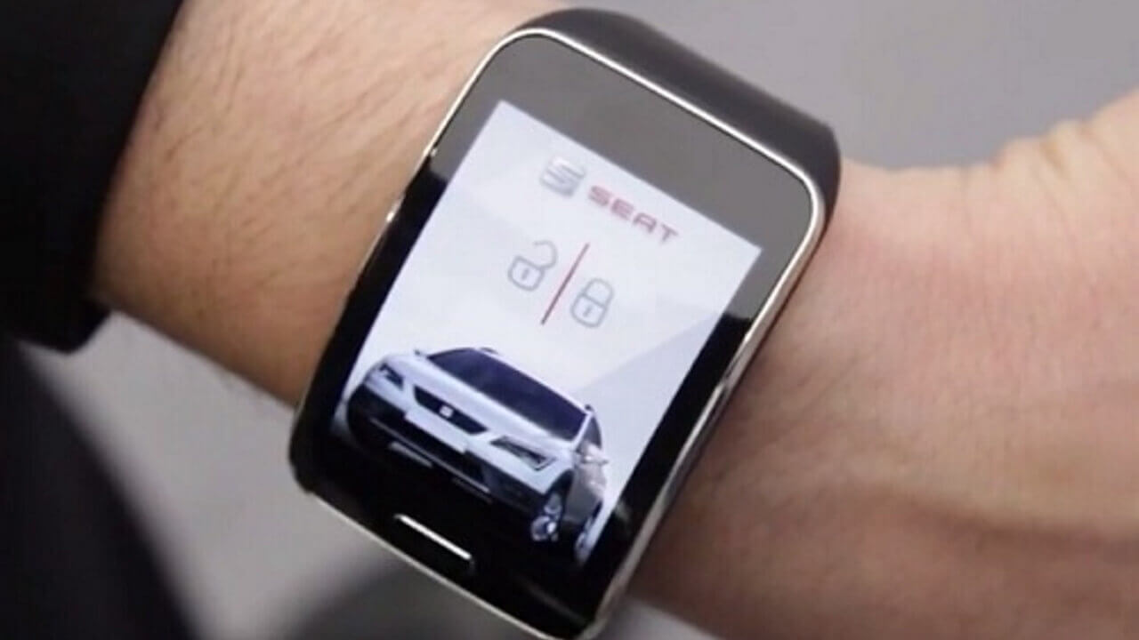 Samsungと車メーカーSEATとの連携機能紹介動画