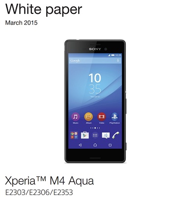 Xperia M4 Aqua