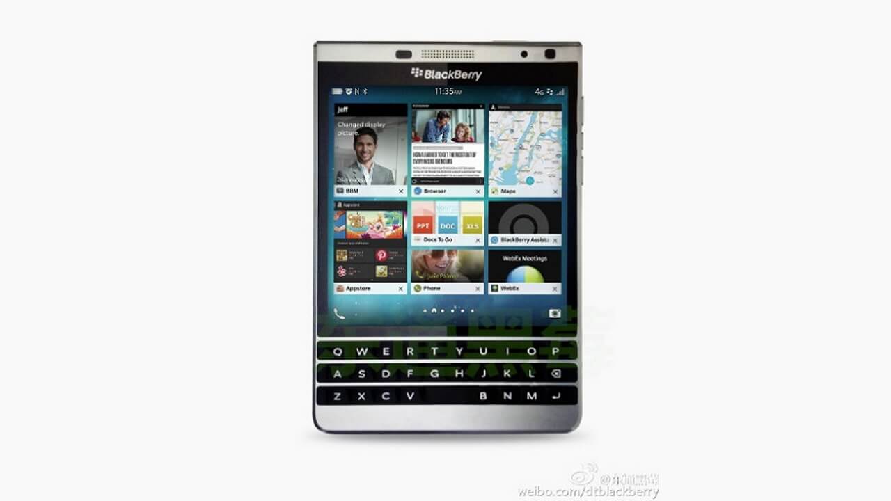 BlackBerry Passport後継「Oslo」のレンダー画像流出